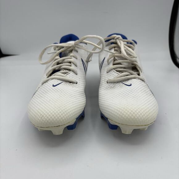 Nike Football Cleats Mens Size 8 Vapor 360 Speed White Blue Spikes CD0082-101 B4 - Picture 6 of 12